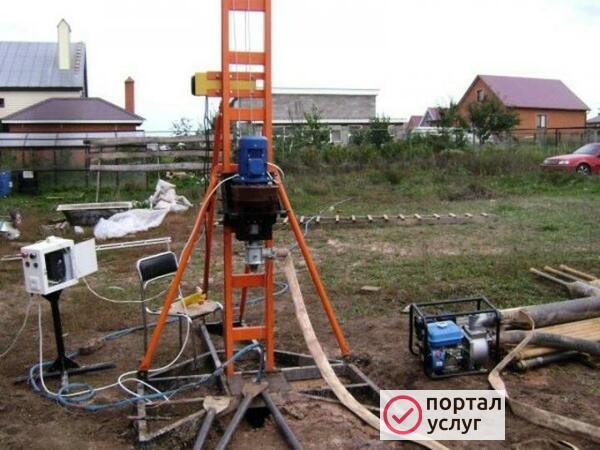 Фото Бурение скважин всесезонно