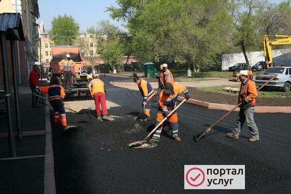 Фото Асфальтирование дорог 