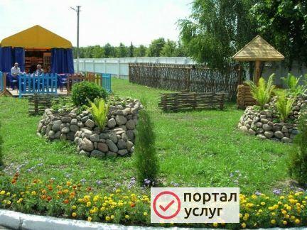 Фото Благоустройство дачных участков