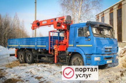 Фото Услуги Манипулятора стрела 24м. г.п. 7тн