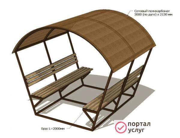Фото Беседки открытые