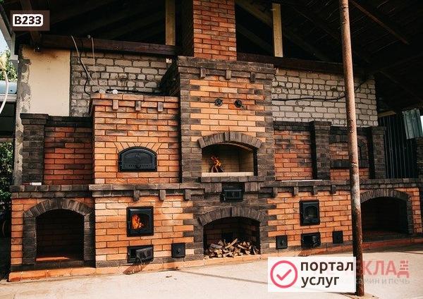 Фото печи камины барбекю в Туле