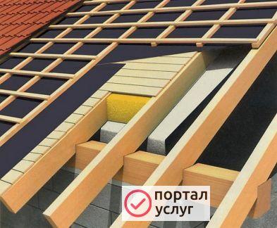 Фото Монтаж кровли С нашим материалом