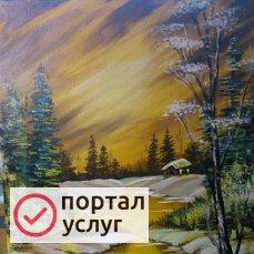 Фото Продам свои картины, краски акрил на холсте.