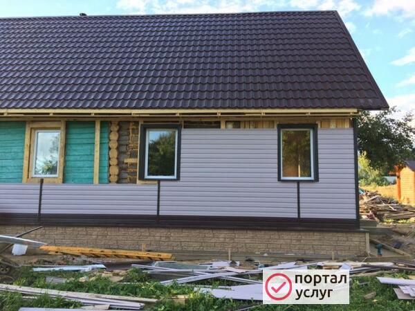 Фото Фасад,сайдинг,внутренняя и наружная отделка 