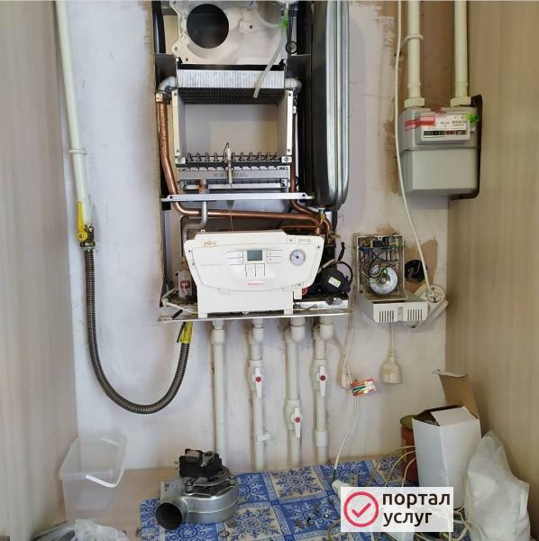 Фото ремонт газовых котлов 