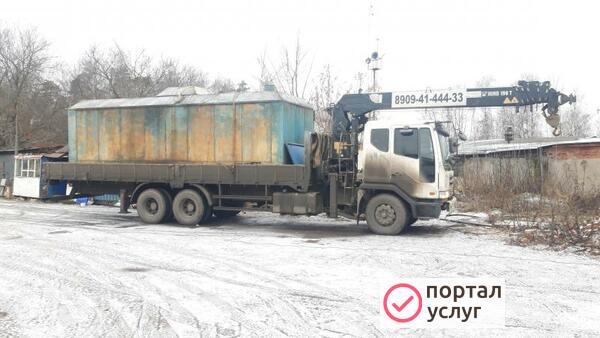 Фото Услуги кран манипулятор 
