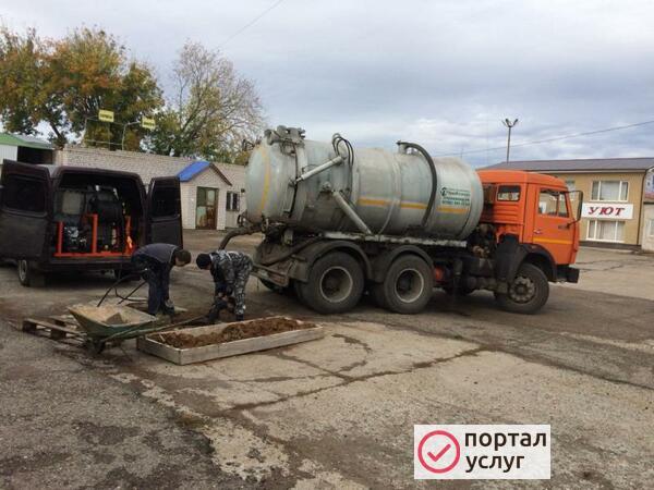 Фото Устранение засоров, прочистка труб