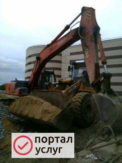 Фото Аренда Экскаватора Погрузчика