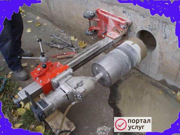 Фото алмазное бурение
