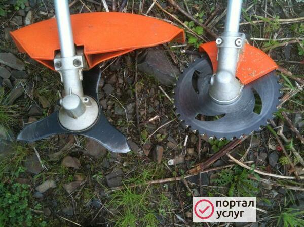 Фото Покос травы.