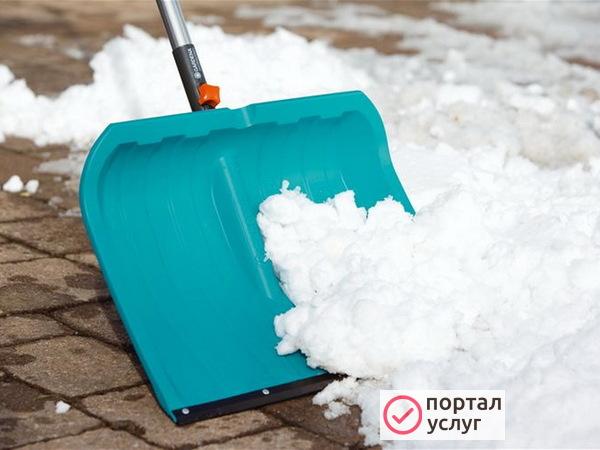 Фото уборка снега с вашего участка