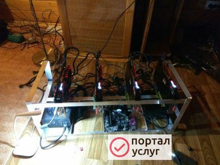 Фото Помогу собрать майнинг ферму