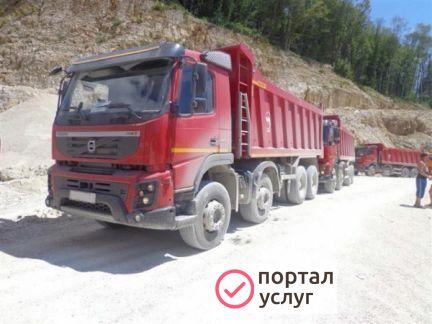 Фото Услуги самосвала доставка отсев пгс песок щебень