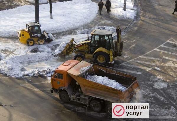 Фото Уборка и вывоз снега, мусора
