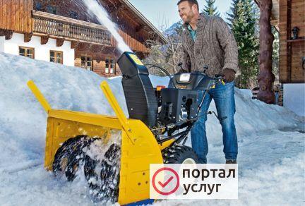 Фото Уборка снега