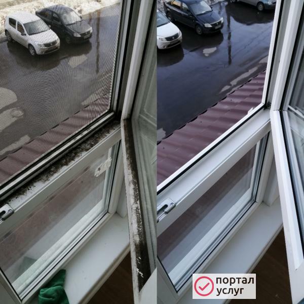 Фото Мойка окон 