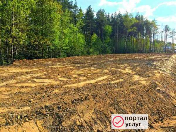 Фото Отсыпка и поднятие участков