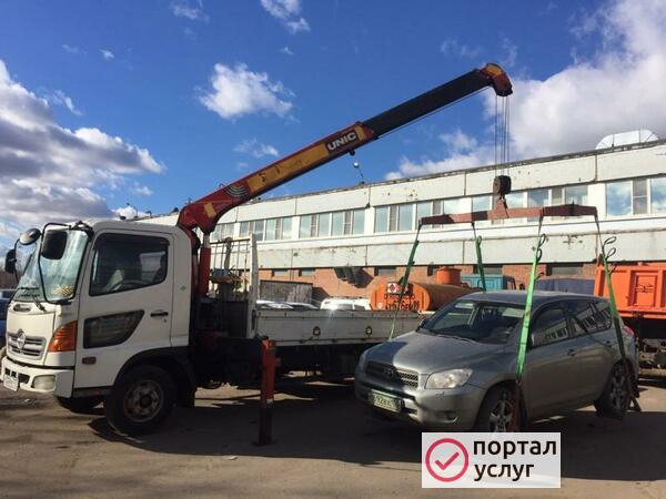 Фото Эвакуатор стрелой