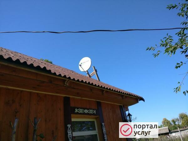 Фото Спутниковые антенны и интернет за город.
