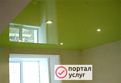 Фото Натяжные потолки