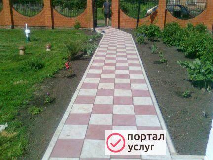 Фото  брусчатка и укладка