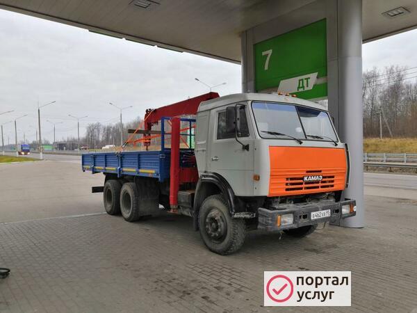Фото Услуги Спец-техники Кран-Манипулятор Камаз 