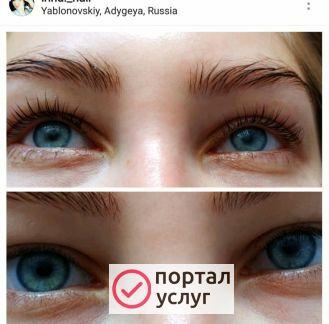 Фото Ламинирование ресниц