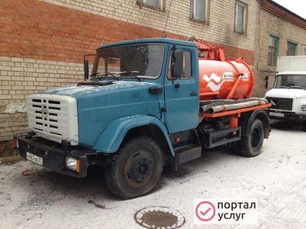 Фото Ассенизатор, илосос, откачка, болер