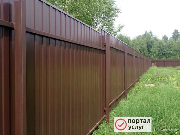 Фото Установка забров