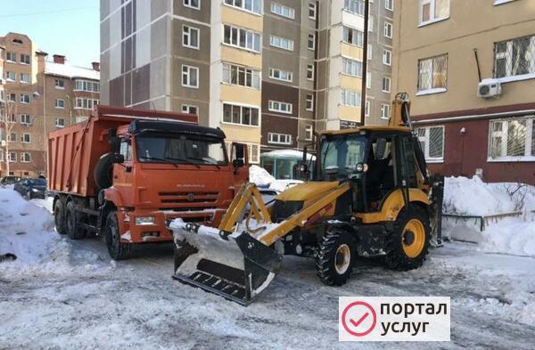 Фото Чистка снега