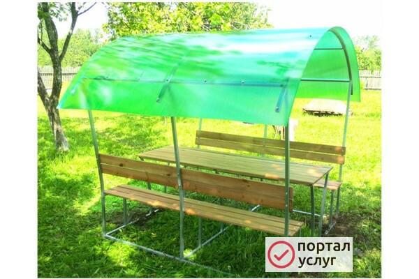 Фото Беседки оцинкованные