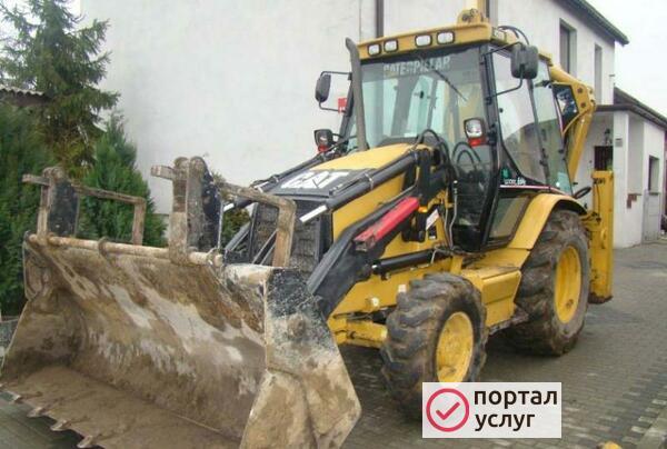 Фото Аренда экскаватора-погрузчика