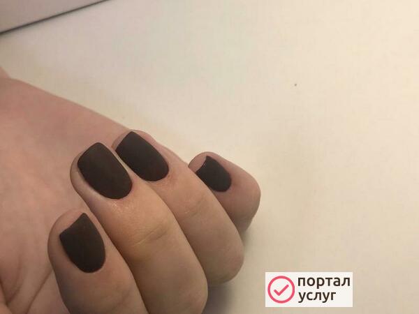 Фото Маникюр+гель-лак+дизайн