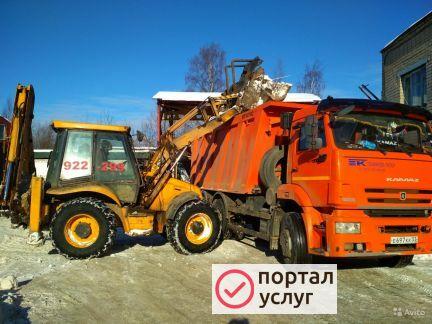 Фото Уборка и вывоз мусора и снега