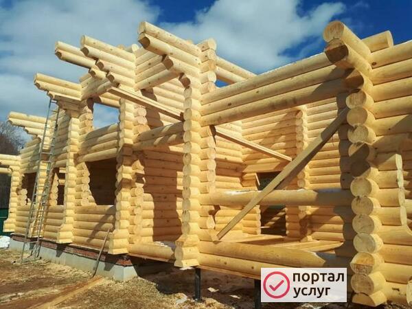 Фото Срубовые работы 