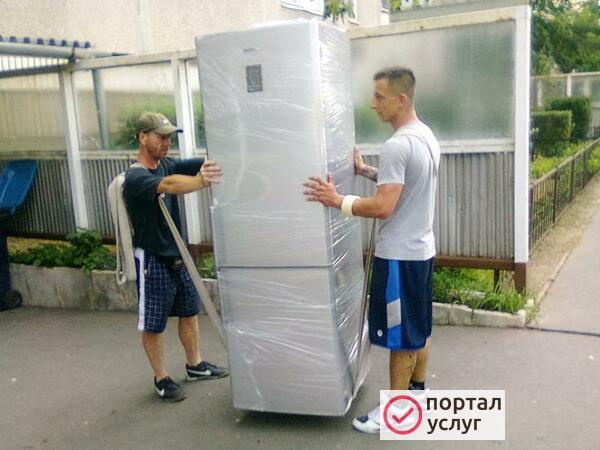 Фото Перевозка холодильника