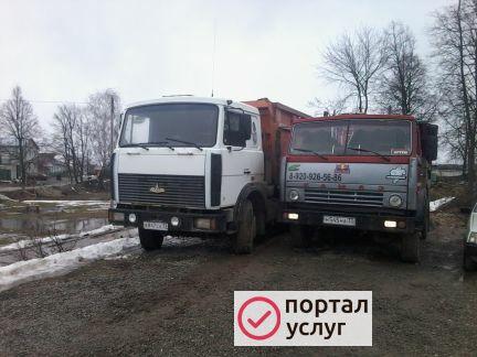 Фото Песок, щебень, торф, чернозем и т. д
