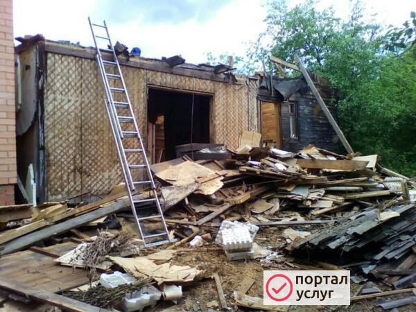 Фото Демонтаж, разбор домов, построек. 