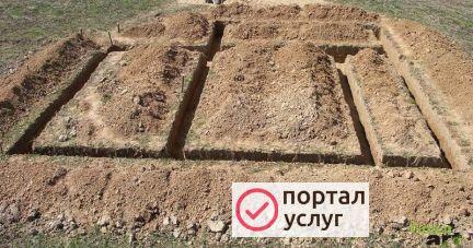 Фото Копка траншей