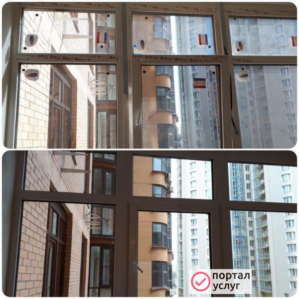 Фото Мойка окон