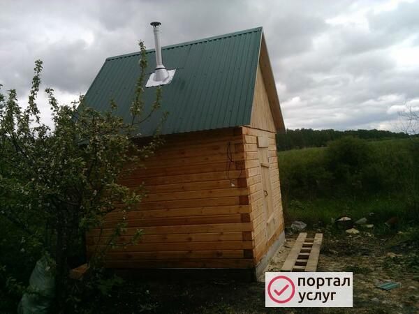 Фото Бани из бруса в Уфе.