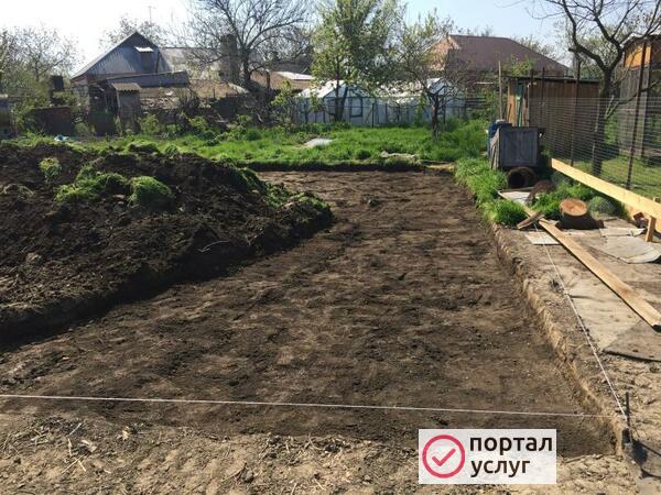 Фото Услуги миниэкскаватора
