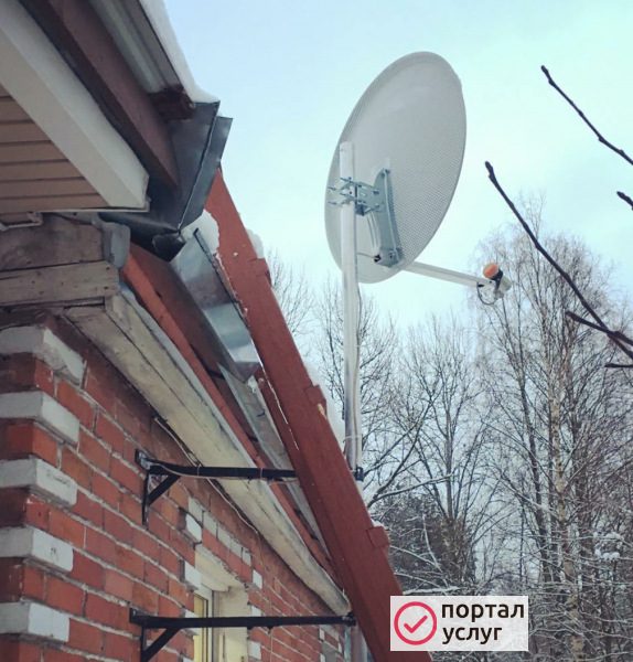 Фото Установка спутниковых антенн 