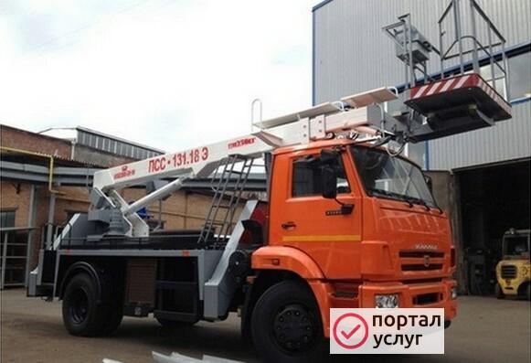 Фото Автовышка 18м Камаз