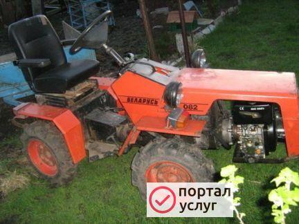 Фото Вспашу участок