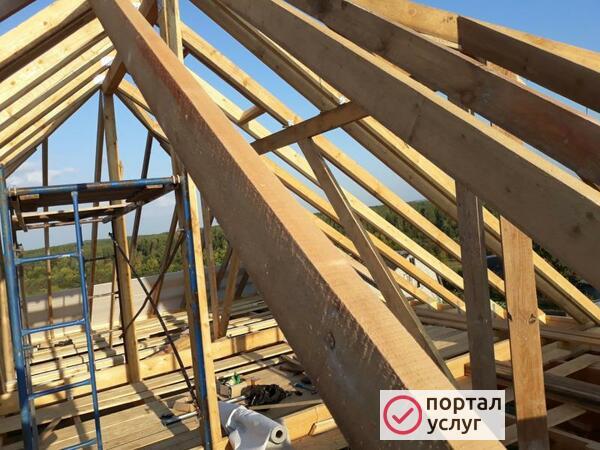 Фото Кровельные работы.