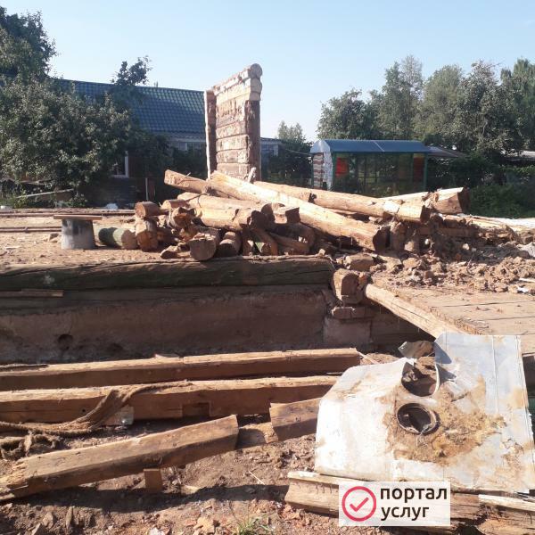 Фото Снос домов и построек Можайск
