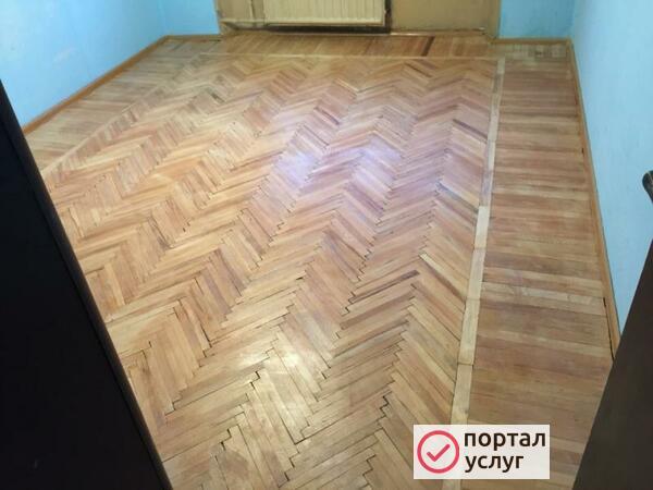 Фото циклевка паркета