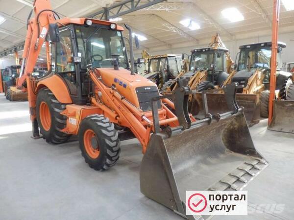 Фото Услуги экскаватора-погрузчика